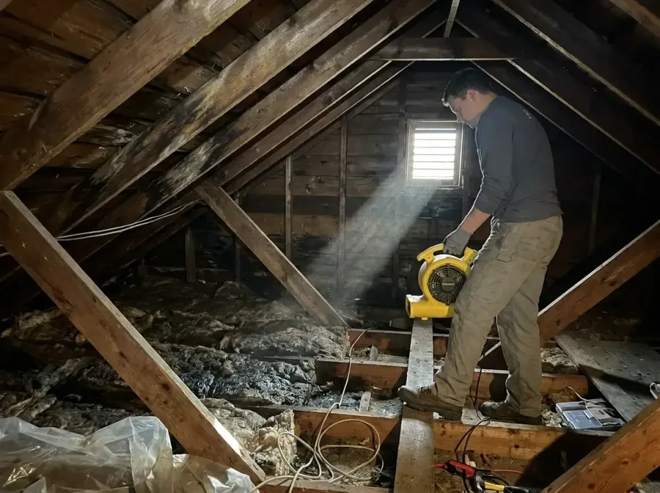 attic-water-damage-drying-proc-007 — frequently asked questions, Emergency Water Extraction & 24/7 Flood Response in Sorgho,…